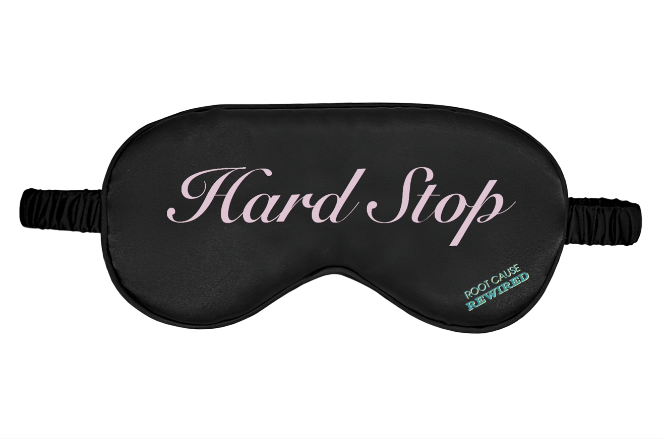 Hard Stop Sleep Hypnosis Eye Mask